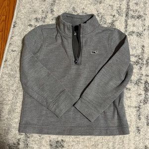 Vineyard vines half zip sweater gray 3T toddler